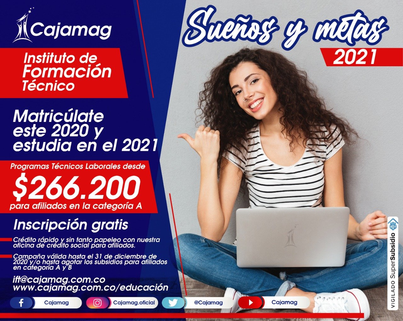 Matricúlate éste 2020 Y Estudia En El 2021 En El Instituto De Formación ...